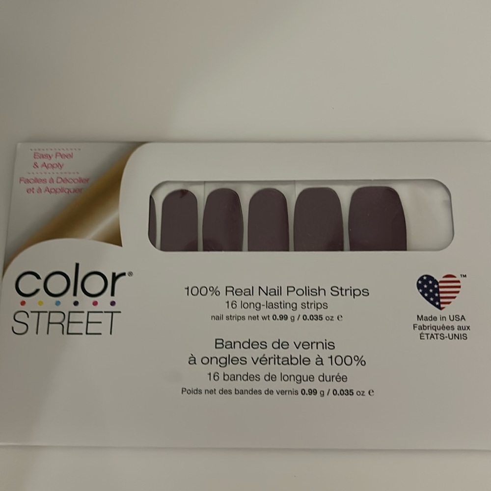 Color street New York minute nail strips